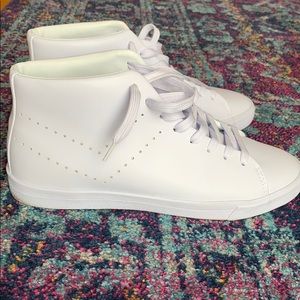 White Pony Topstar Hi Lux High Top Sneaker Size 9